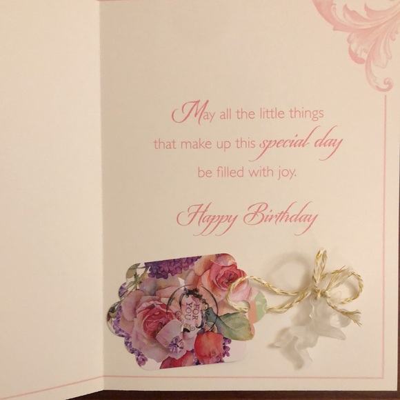 Birthday Greeting Card Too include a handcrafted gift 🎁 tag & envelope - Picture 4 of 11